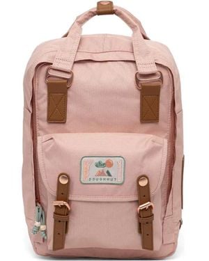 Doughnut Macaroon Dreamwalker Series Buckle-Fastening Backpack - Pink