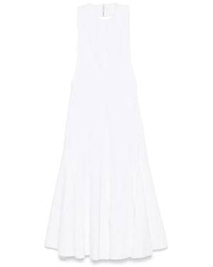 Jacquemus Sleeveless Midi Dress - White