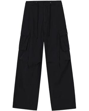 Izzue Drawstring Cargo Pants - White