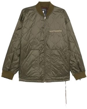 Mastermind Japan キルティング ジャケット - グリーン