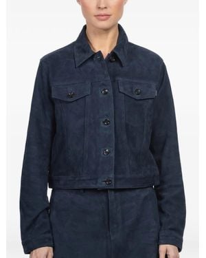 DL1961 Buttoned Pocket Jacket - Blue