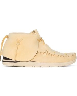 Visvim Lace-Up Desert Boots - Natural
