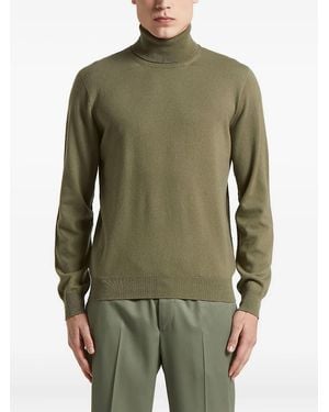 Peserico Turtleneck Jumper - Green