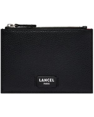 Lancel Gusset Zip Cardholder - Black