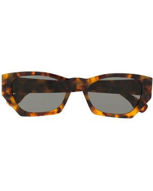 Retrosuperfuture Spotted Havana Sunglasses - Brown