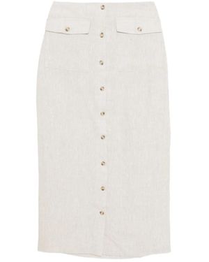 Reformation Falda Britt - Blanco