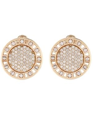 Officina Bernardi Senzatempo ダイヤモンド ピアス L 18kイエローゴールド - ナチュラル