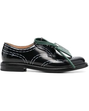 Off-White c/o Virgil Abloh X Church's Shannon Derby Shoes - Black