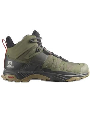 Salomon X-ultra 4 Mid Hiking ブーツ - グリーン