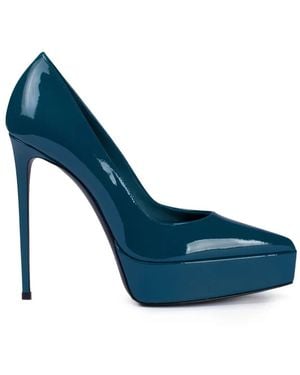 Le Silla Uma Platform Court Shoes - Blue