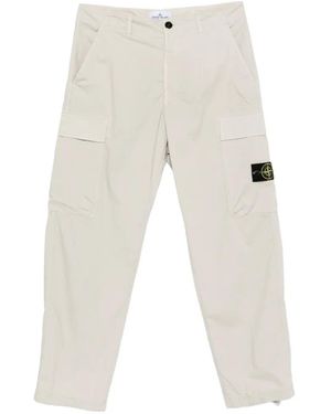 Stone Island Classic Trousers - White