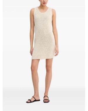 Marc O' Polo Sleeveless Mini Dress - Natural
