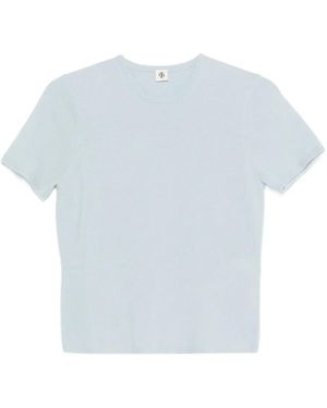 THE GARMENT Camiseta Como Con Cuello Redondo - Azul