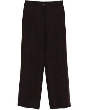 Paul Smith Straight Trousers - Black