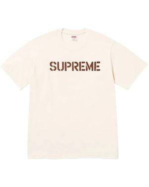 Supreme Logo-Print T-Shirt - White