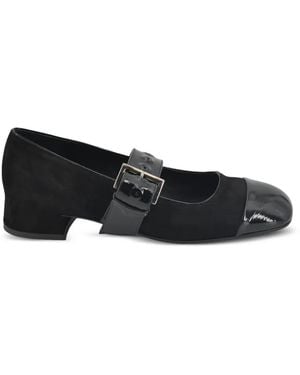 Roberto Del Carlo Renne buckle strap pumps - Negro