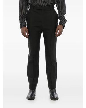 Saint Laurent ハイウエスト パンツ - ブラック