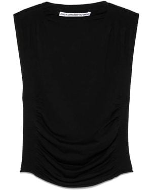 Alexander Wang Ruched Top - Black