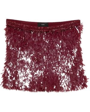 Alanui Mini-Rok Met Franje - Rood