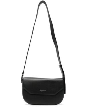 Emporio Armani 1981 Leather Cross Body Bag - White