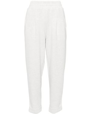 Varley Pantaloni Affusolati Con Effetto Mélange - Bianco