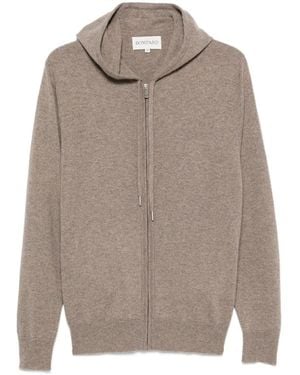 Bompard Zip-Up Hoodie - Natural
