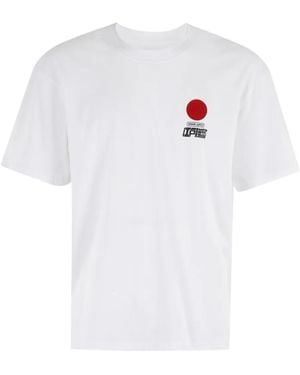 Edwin Sun Graphic-Print T-Shirt - White