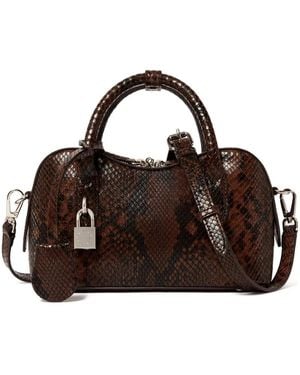 Stella McCartney Snake-Print Tote Bag - Brown