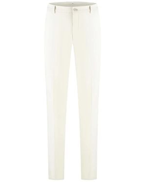 Berwich Straight-Leg Trousers - White