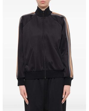 Marc Jacobs Side-Stripe Zip-Up Jacket - Blue