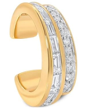 Sara Weinstock 18K Papua Diamond Single Ear Cuff - White