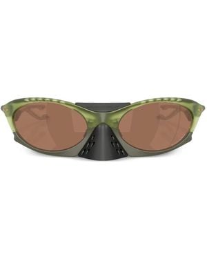 Oakley Oval-Frame Sunglasses - Natural