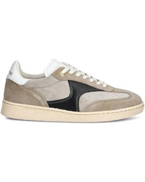Filling Pieces Suede Low-Top Trainers - Grey