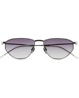 Kaleos Eyehunters Hamlin Geometric-Frame Sunglasses - Metallic