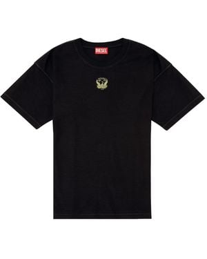 DIESEL T-Norm-T13 Logo-Detail T-Shirt - Black