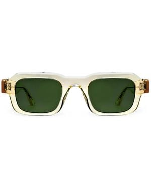 Thierry Lasry Flexxxy Rectangle-Frame Sunglasses - Green
