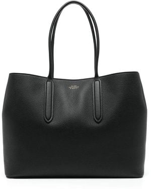 Smythson Day Tote Bag - Black
