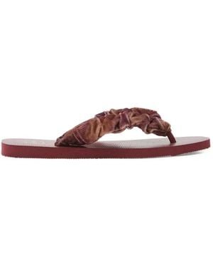 Havaianas Top Scrunchie Flip-Flops - Brown