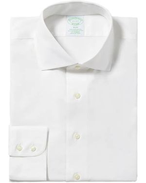 Brooks Brothers Buttoned Shirt - White