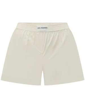 Des Phemmes Boxer Shorts - White
