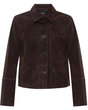 Zadig & Voltaire Lessa Jacke mit Knöpfen - Braun