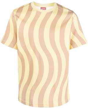 Camper ウェーブプリント Tシャツ - ナチュラル