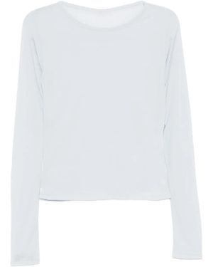 To b. by agnès b. Sheer Top - White