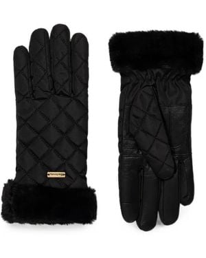 Barbour Guantes Acolchados - Negro