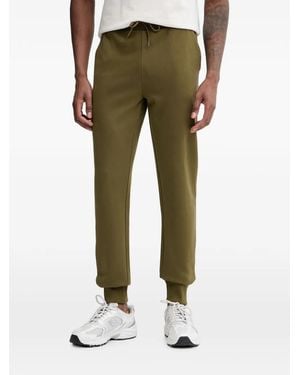 Napapijri Logo-Patch Drawstring Track Trousers - Green