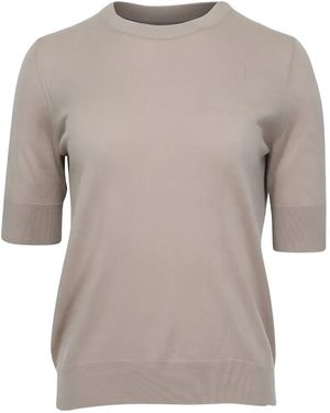 arch4 Short-sleeve Knitted T-shirt - Grey