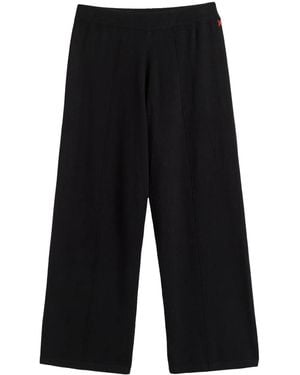 Chinti & Parker Wide-Leg Cropped Pants - Blue