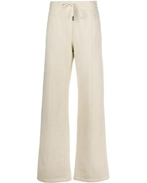 Off-White c/o Virgil Abloh Oversized Straight Track Trousers - Natural