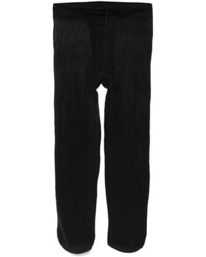 Jean Paul Gaultier Stretch Tights - Black