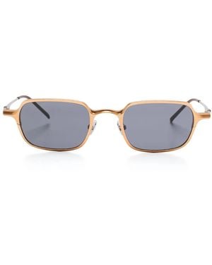 Rigards Rectangle-Frame Sunglasses - Metallic